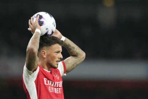 B. White neprisidės prie &bdquo;Arsenal&ldquo; per likusį sezoną