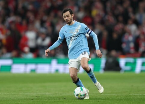 B. Silva po i&scaron;kovoto titulo užsiminė apie ypatingą ry&scaron;į su P. Guardiola