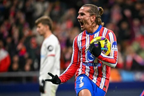 Paskutinės namų rungtynės su A. Griezmannu baigėsi &bdquo;Atl&eacute;tico&ldquo; pergale