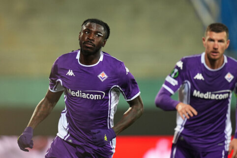 &bdquo;Fiorentina&ldquo; ir &bdquo;Atalanta&ldquo; užbaigė klubinį sezoną lygiu rezultatu